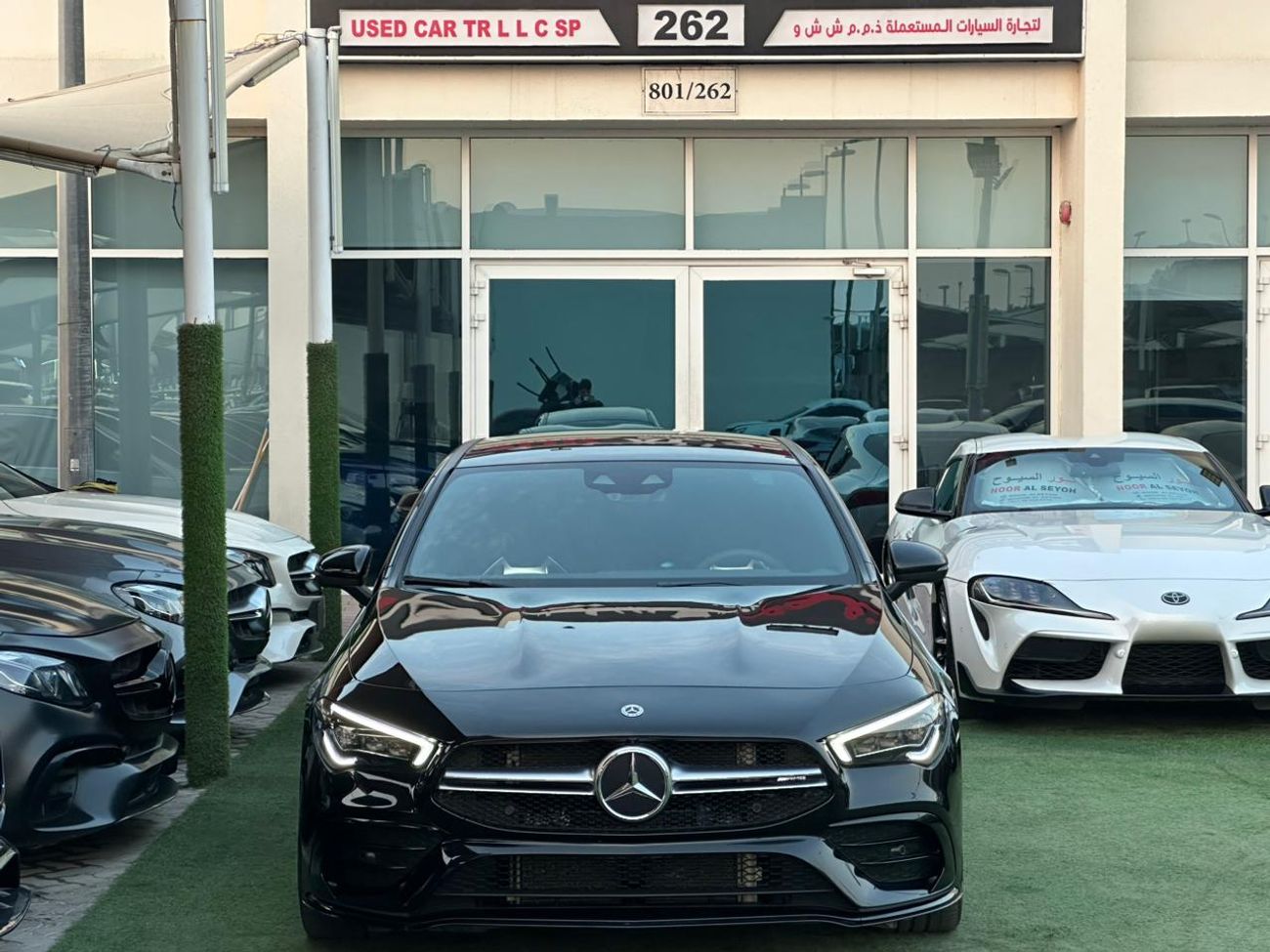 Mercedes-Benz CLA 35 AMG MERCEDES BENZ AMG CLA35 GCC 55 EDITION FULL OPTION FULL SERVICE HISTORY UNDER WARRANTY