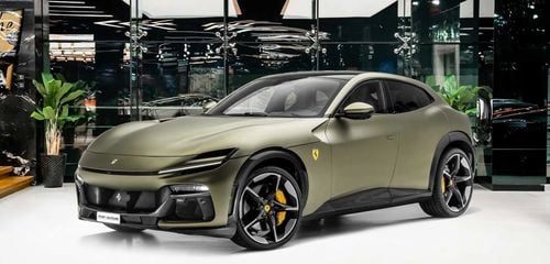 Ferrari Purosangue 6.5L V-12 Naturally Aspirated Engine