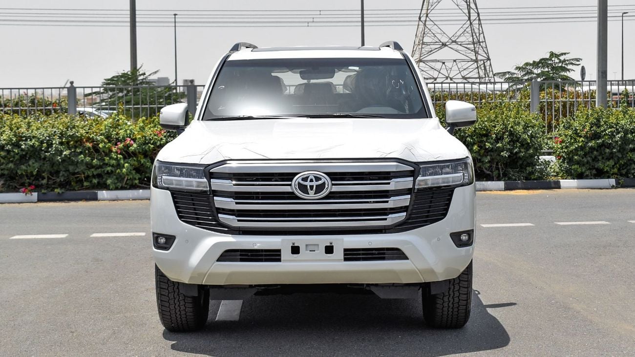 Toyota Land Cruiser ECTAGR027 - 2025 Toyota LC300 GXR Std - 4.0L Petrol Auto - White with Black Interior