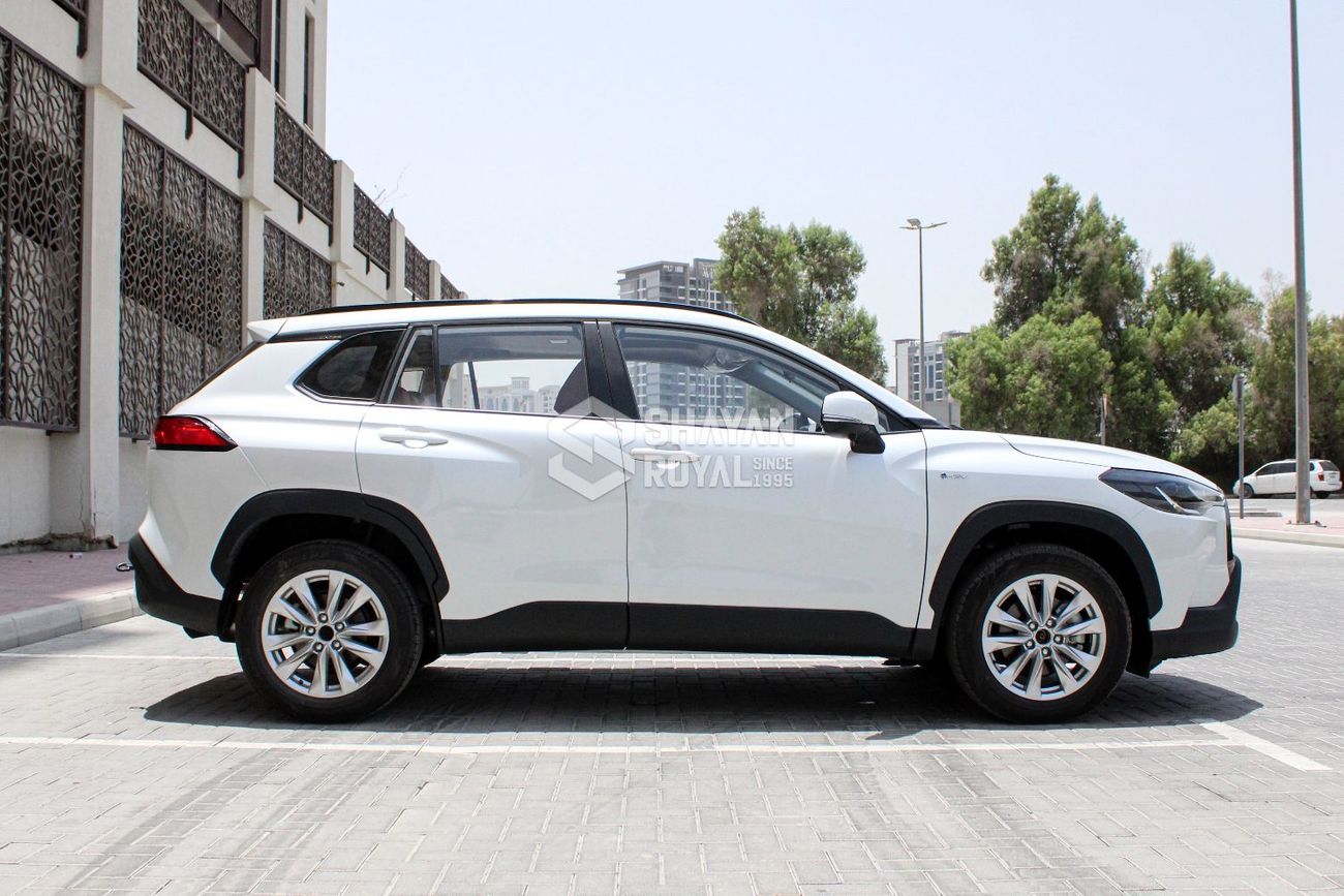 Toyota Corolla Cross LHD 2.0L HYBRID TWIN ENGINE ELITE WITH LEATHER & 360 CAMERA AT 2025MY