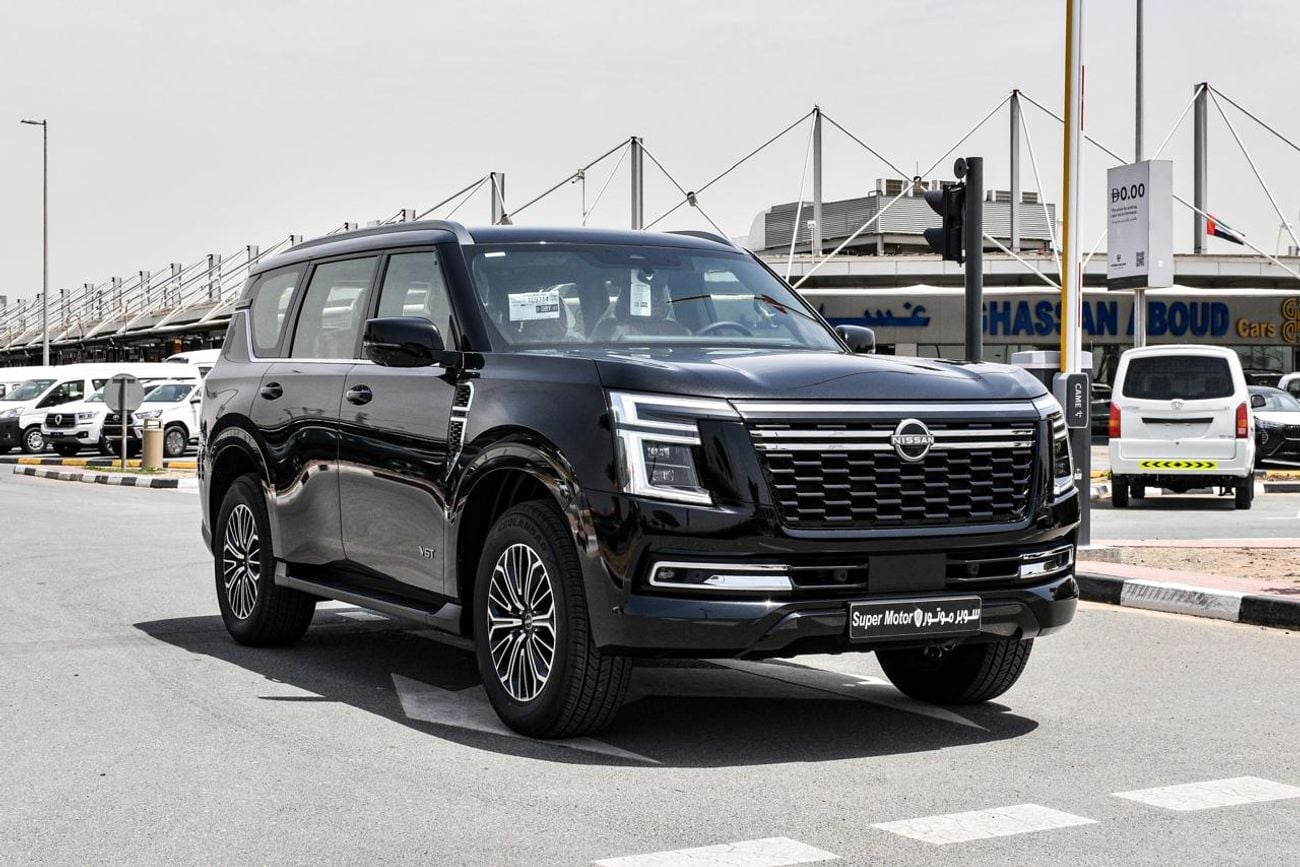 Nissan Patrol 3.8L V6 LE Titanium | GCC | Al Rusomani Warranty