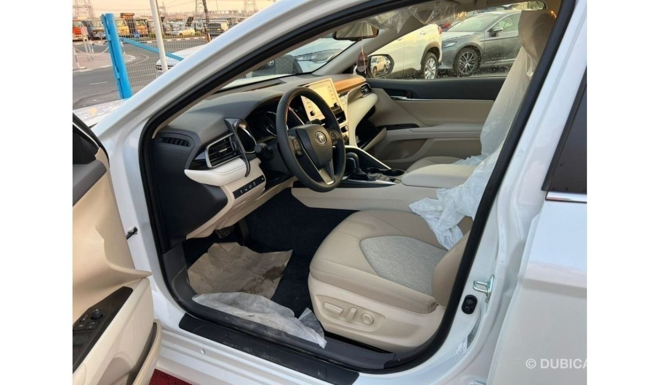 Toyota Camry 2023 GLE (( Hybrid )) White color , 2.5L 4cyl Petrol, A/T, FWD