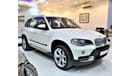 بي أم دبليو X5 ORIGINAL PAINT ( صبغ وكاله ) BMW X5 3.0 SI 2009 Model!! in White Color! GCC Specs