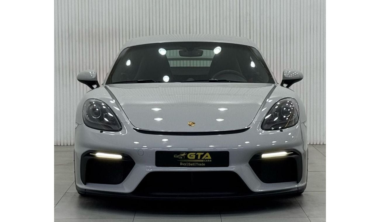 Porsche 718 Cayman GT4 4.0L (420 HP) M/T 2020 Porsche 718 GT4, 2026 Porsche Warranty, Manual Transmission, New Tyres, F