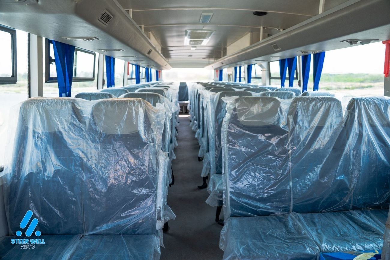 Ashok Leyland Falcon 63+1 Seater Bus 2025  | GCC Specs | 5 Speed-MT | ABS | Heavy Duty Passenger Bus