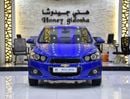 Chevrolet Sonic EXCELLENT DEAL for our Chevrolet Sonic ( 2012 Model ) in Blue Color GCC Specs