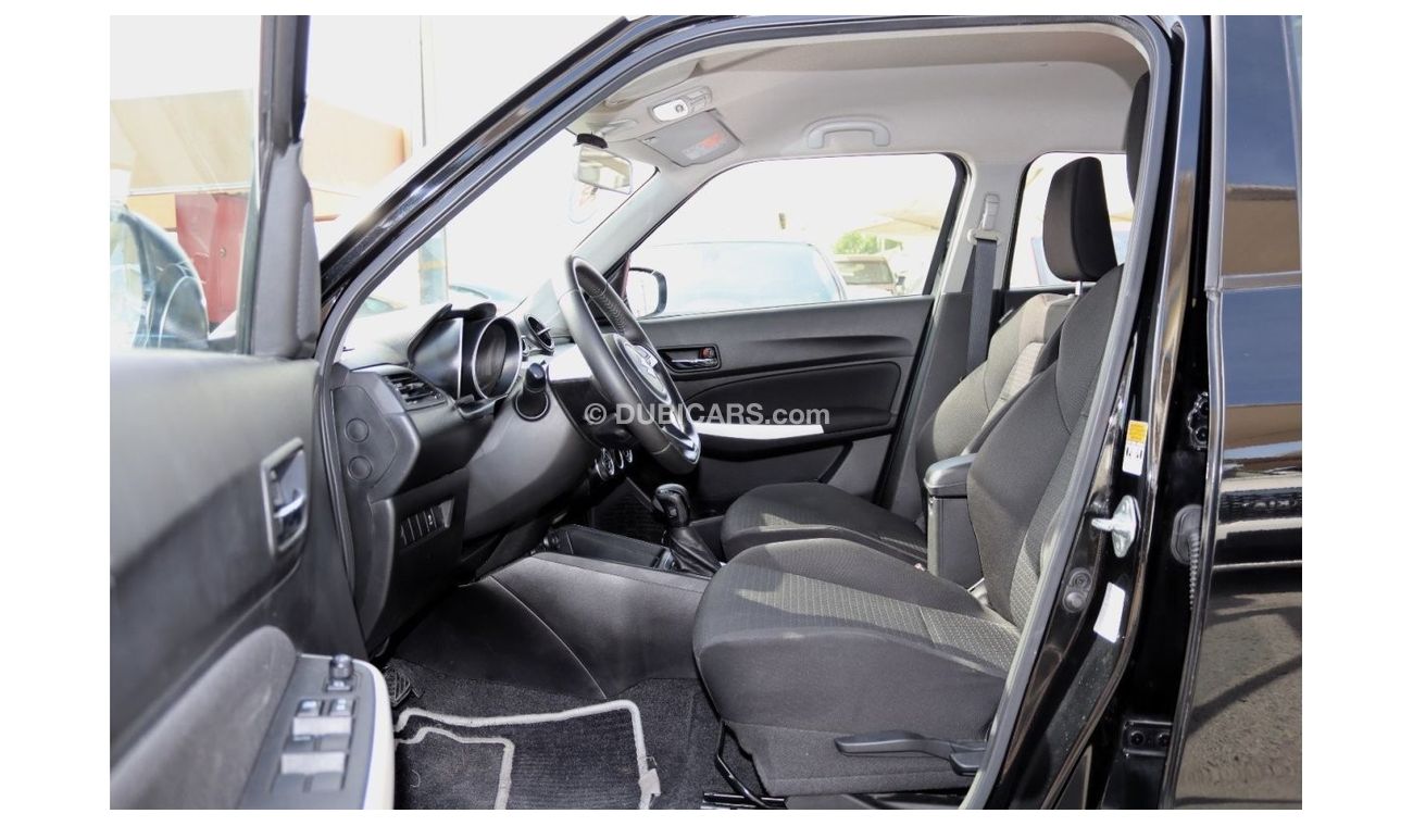 سوزوكي سويفت GLX خالية من الحوادث - خليجي - رقم واحد الفل  - مصنع اليابان - صبغة وكالة