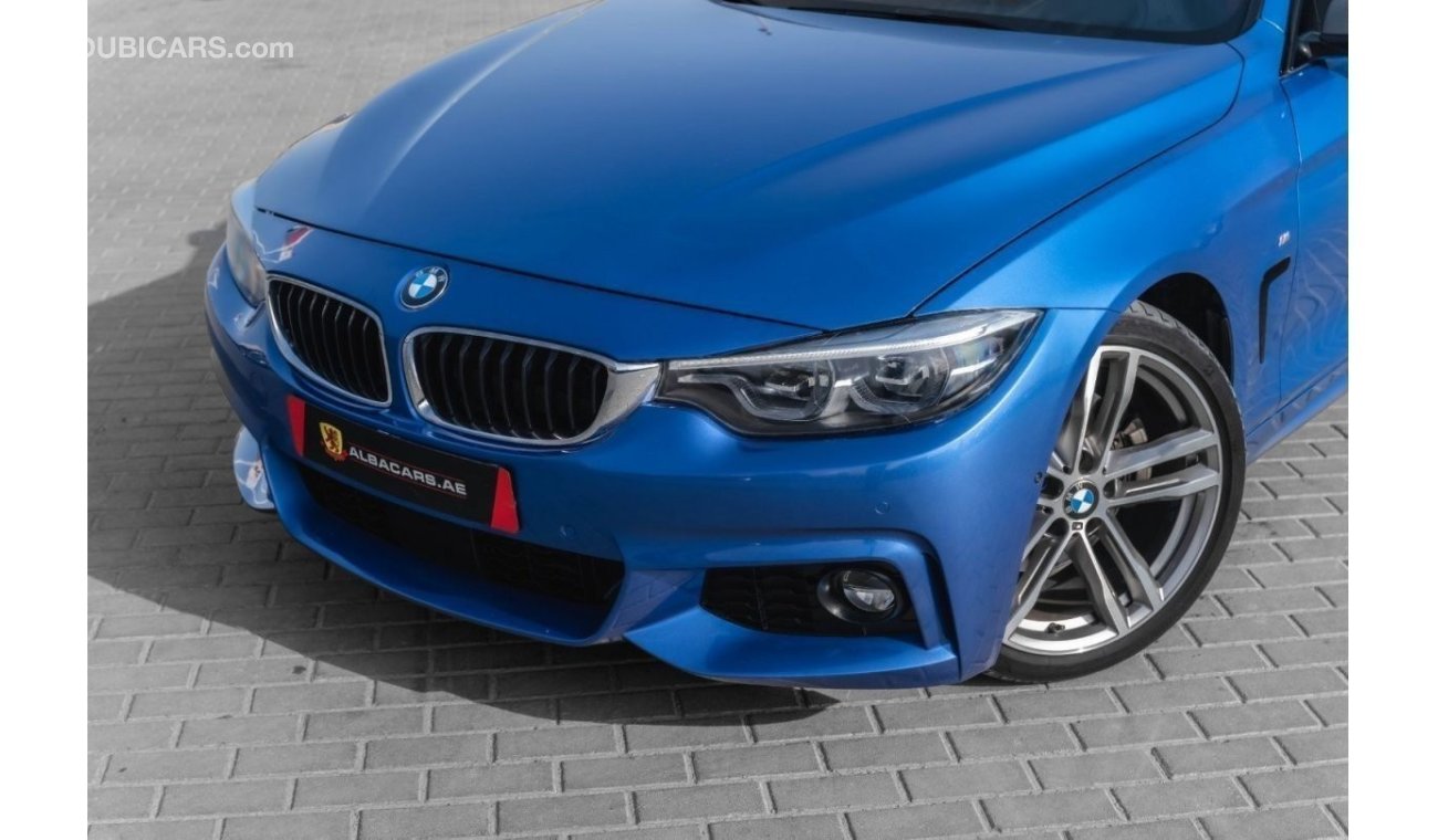 بي أم دبليو 430 30i M-Kit Coupe | 2,840 P.M  | 0% Downpayment | Excellent Condition!