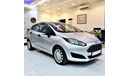 Ford Fiesta FULL SERVICE HISTORY! Ford Fiesta 2015 Model!! in Silver Color! GCC Specs