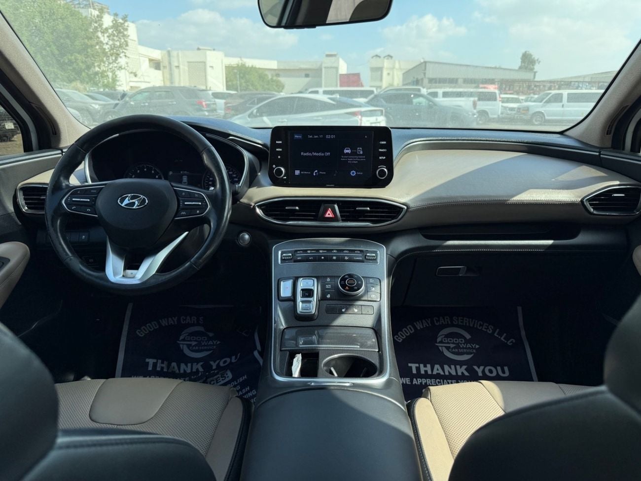 هيونداي سانتا في STD (NON GCC) 2021 PANORAMA 2.5 Turbo FULL TOP OPTION CANADA SPEC