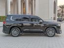 Toyota Land Cruiser Toyota Landcruiser 2016 LHD black exterior and red interior 7 seaters