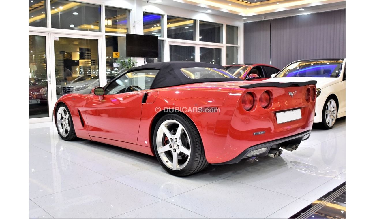 Chevrolet Corvette EXCELLENT DEAL for our Chevrolet Corvette C6 / LS2 V8 Engine ( 2006 Model ) in Red Color GCC Specs