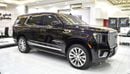 GMC Yukon DENALI EXCELLENT DEAL for our GMC Yukon (2023 Model) in Black Color GCC Specs
