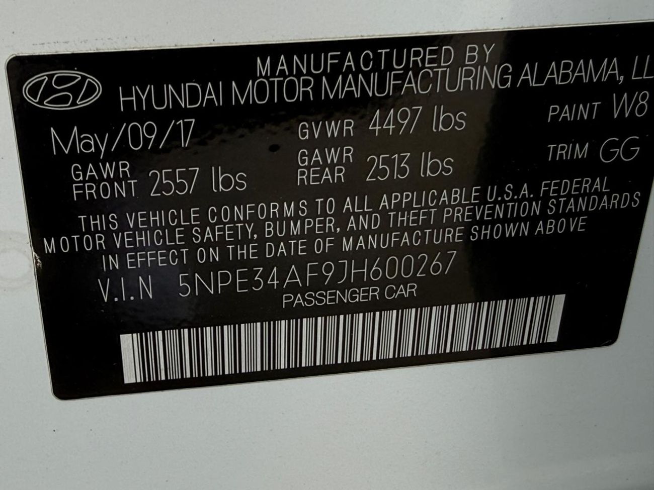 هيونداي سوناتا GLS Top 2.4L