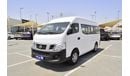 نيسان أورفان HIROOF 15 SEATER PASSENGER VAN GCC SPECS