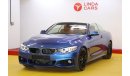 بي أم دبليو 430 BMW 430i M-Sport Cabriolet 2017 GCC under Agency Warranty with Zero Down-Payment.