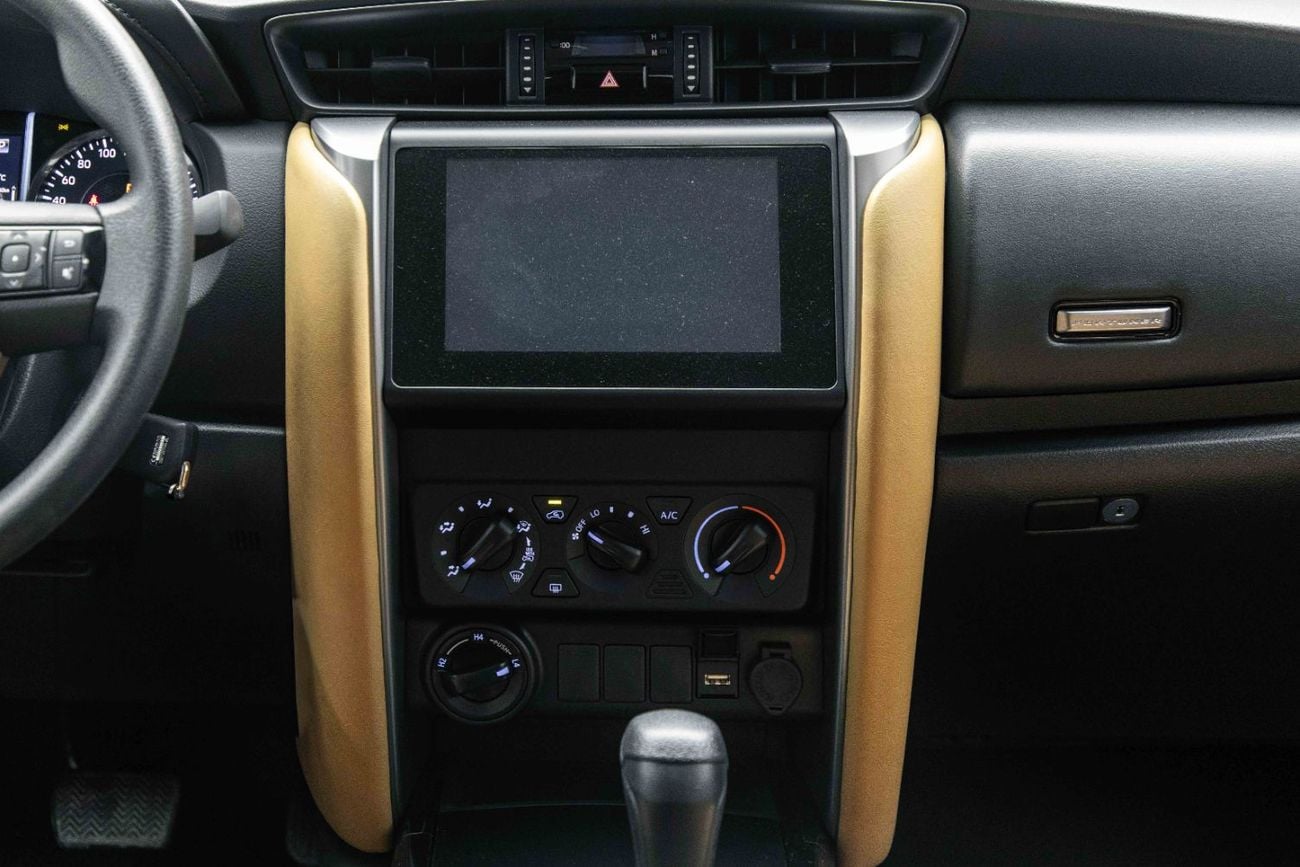 Toyota Fortuner 2.4L - Attitude Black Inside Chamois | Export Only