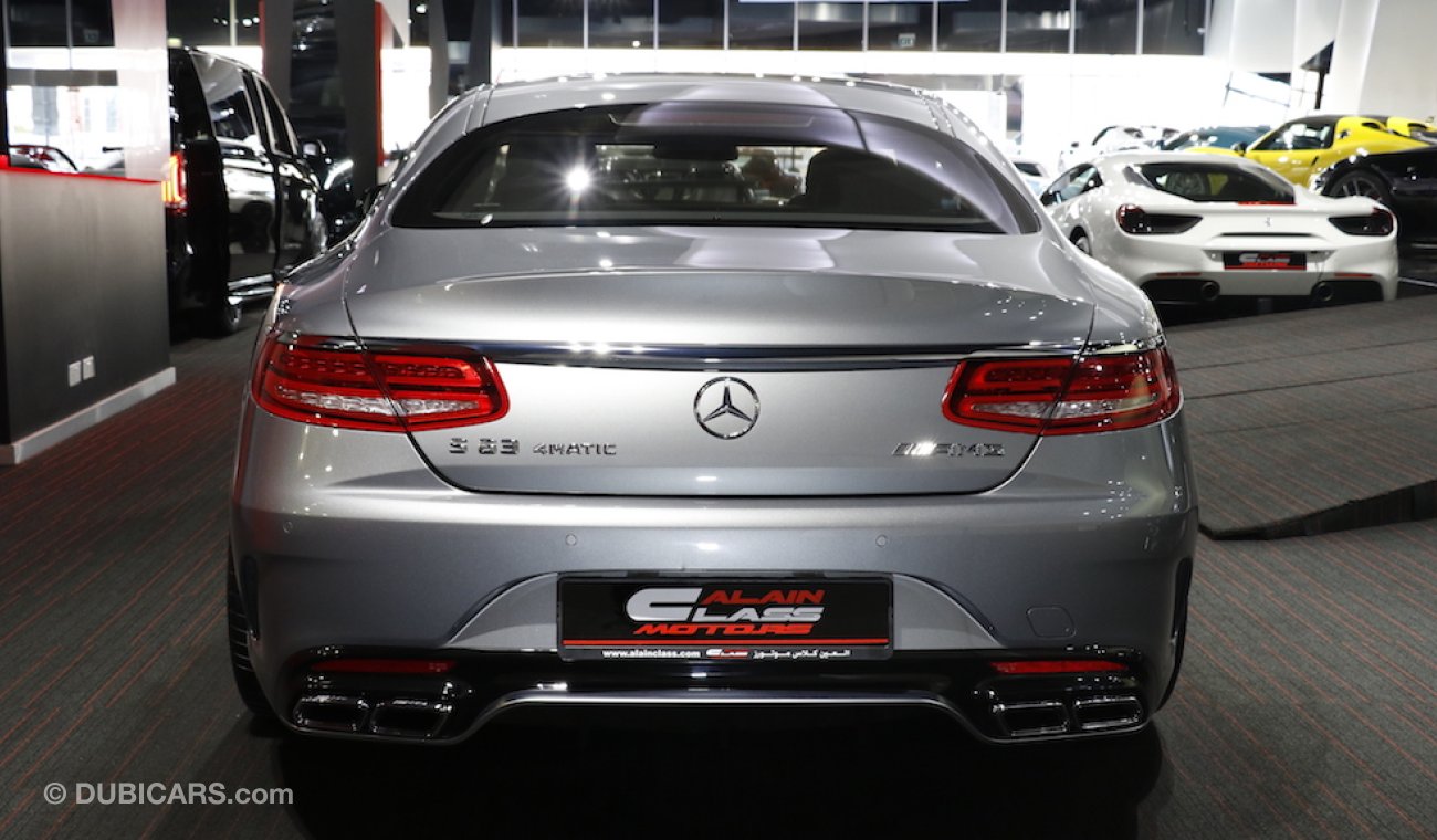 مرسيدس بنز S 63 AMG كوبيه 4Matic Edition 1