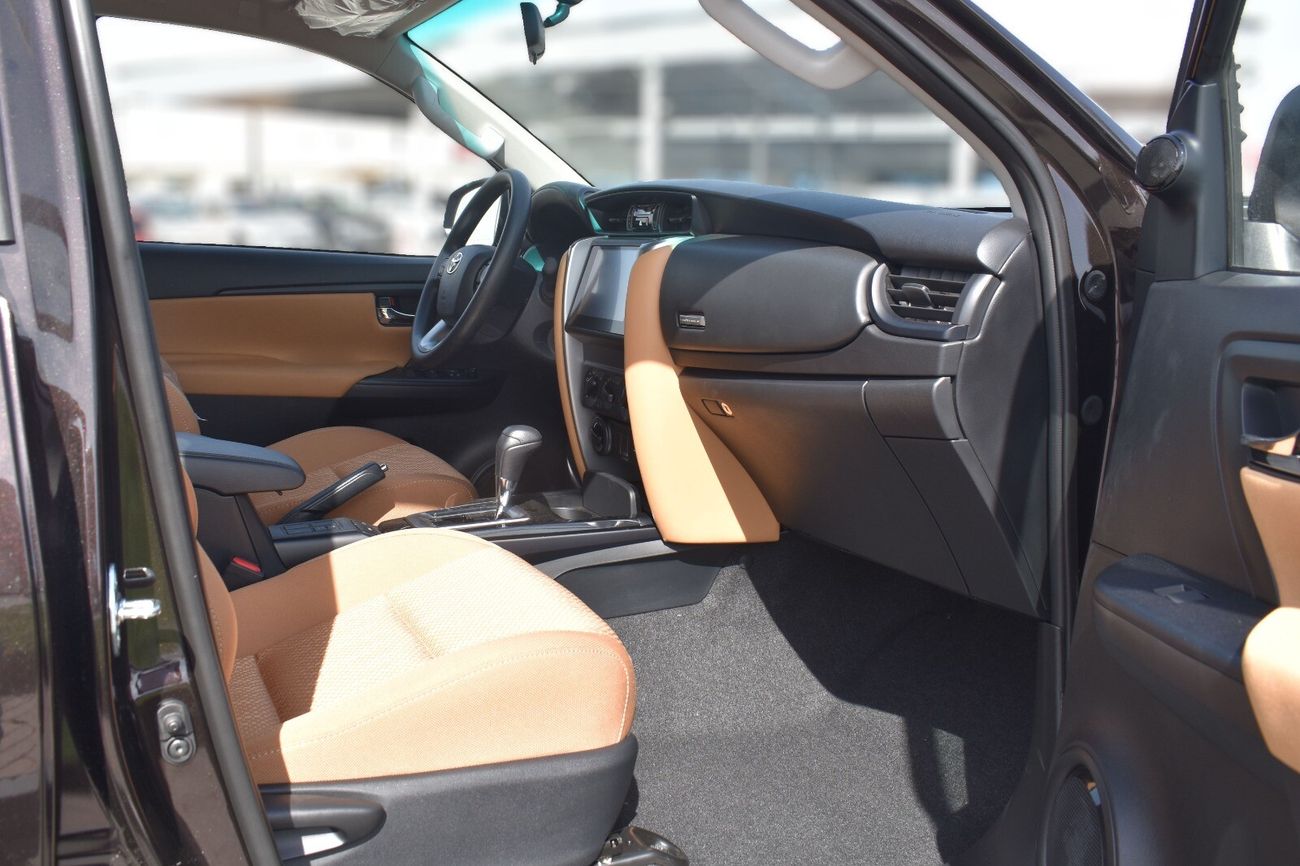 Toyota Fortuner DIESEL ,2.4L V4, STD 17' STL WHL, 2AB KNEE MATERIAL, PHANTOM BROWN INSIDE (CODE: TFR242401)
