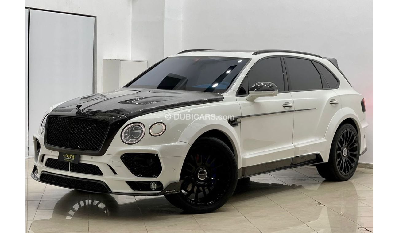 Bentley Bentayga Special Edition 2017 Bentley Bentayga Mansory W12, Only 1 in UAE Special Blue Interior, Full History