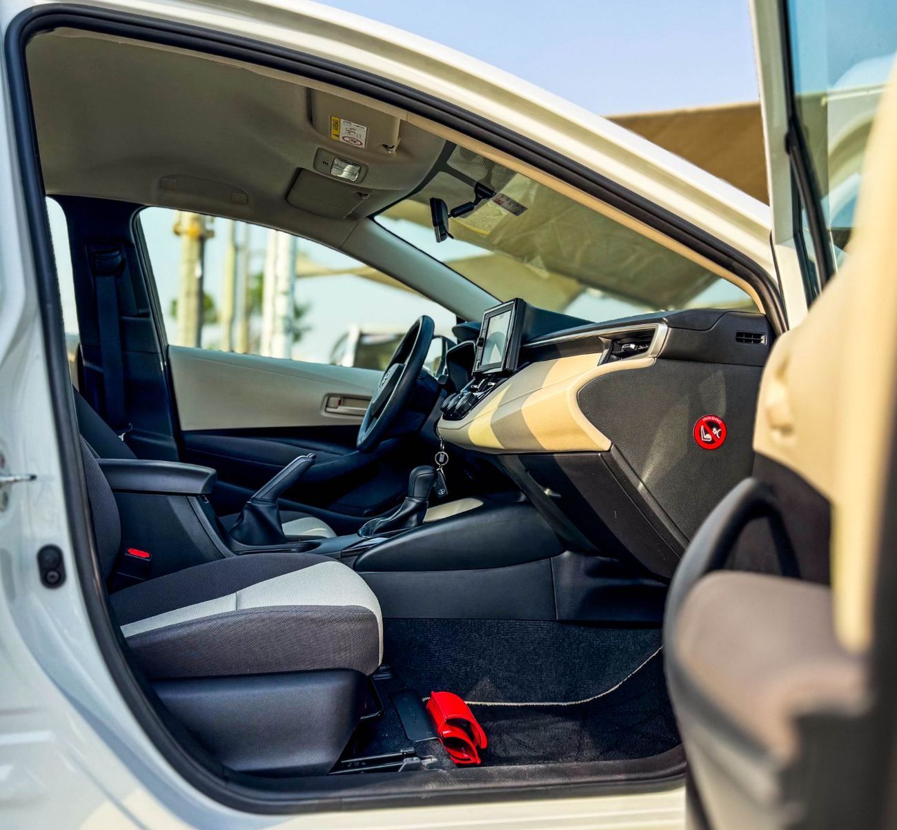 Toyota Corolla SE 1.6L Toyota Corolla 1.6L 2023 GCC accident-free, in excellent condition  991 P.M