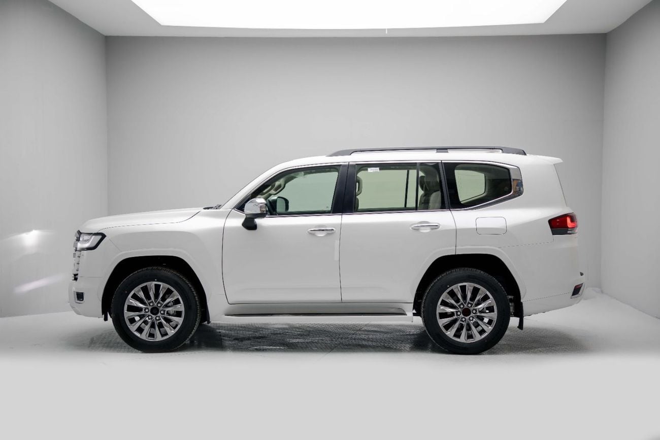 Toyota Land Cruiser VX LC300 4.0L - White Inside Beige | Export Only