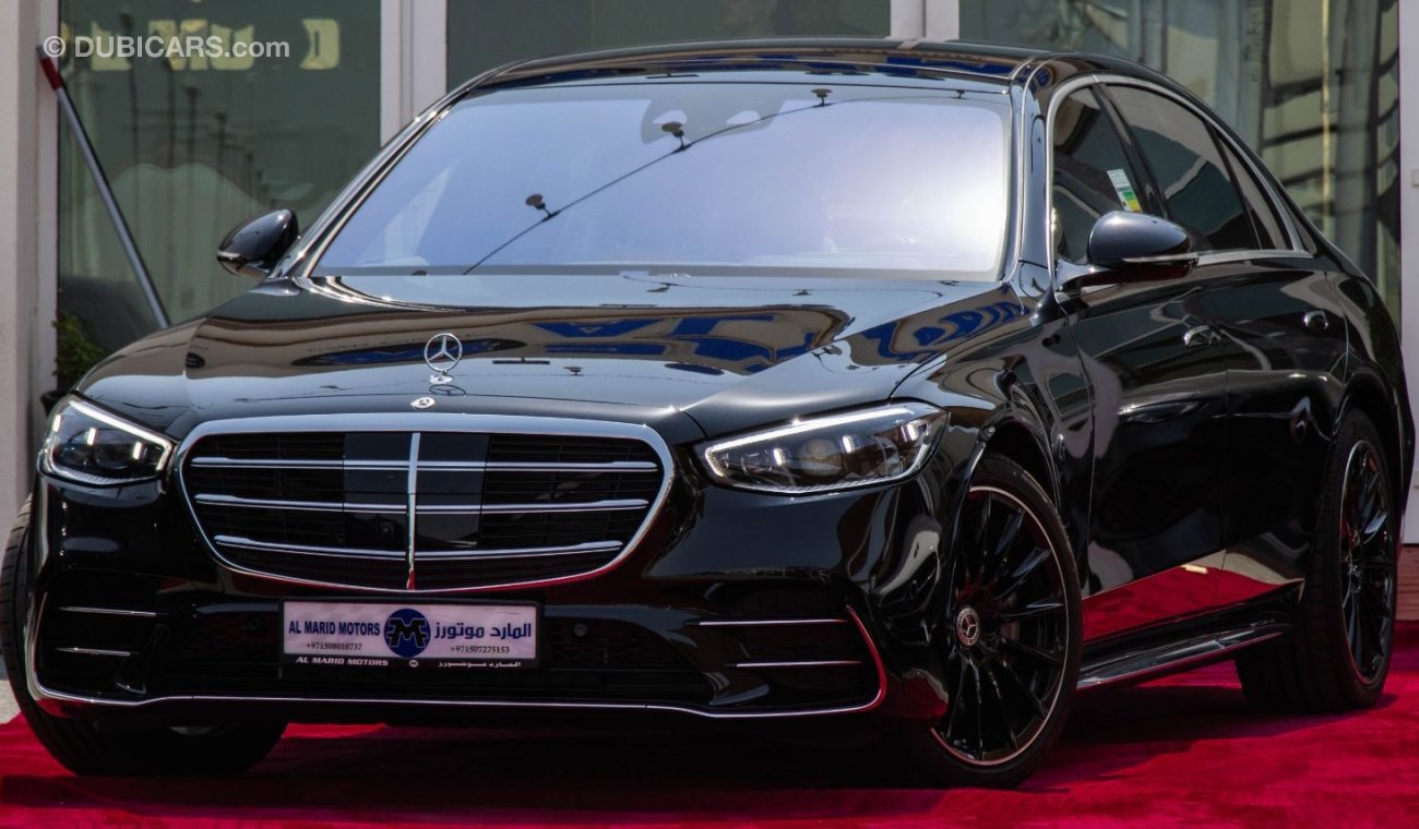 مرسيدس بنز S 500 Mercedes-Benz S 500 -2022 black/red