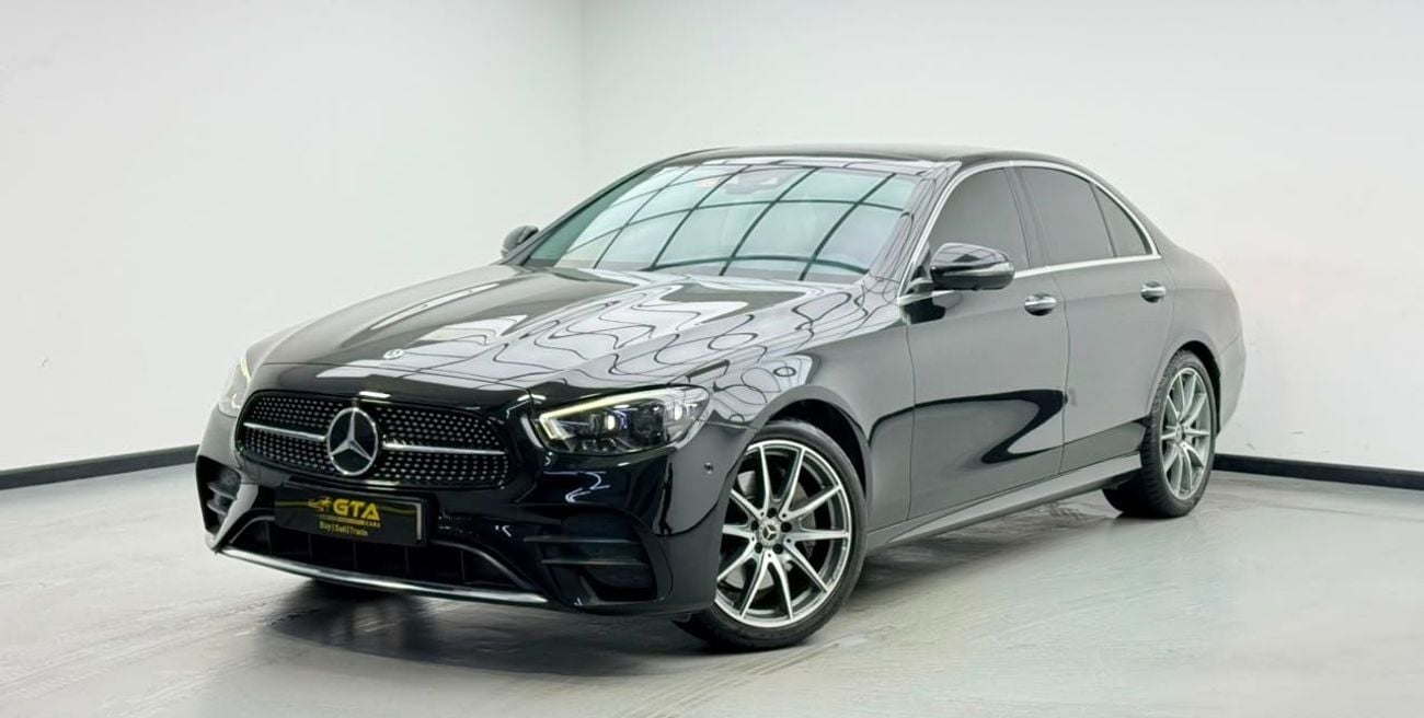 Mercedes Benz E300 AMG 2021 Mercedes Benz E300, Warranty, Full Mercedes Service History, Excellent Condition, GCC