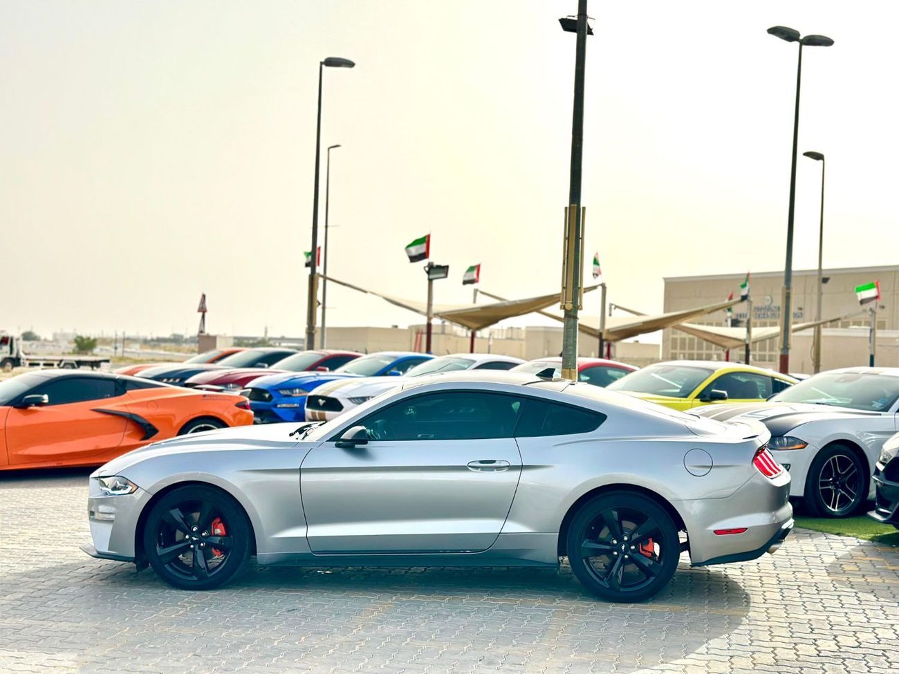 Ford Mustang STD Ecoboost | Monthly 1100/- | 0% DP | Original Airbags | Leather Seats | # 38688S