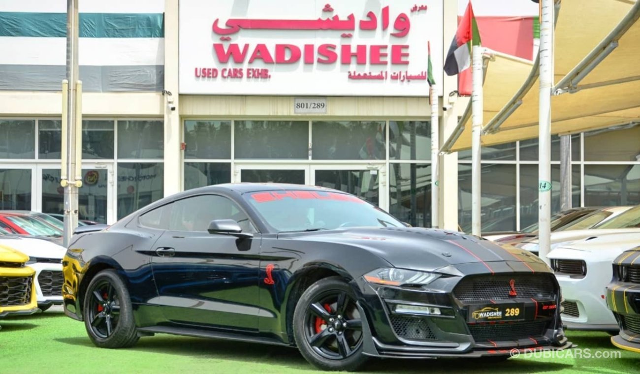 فورد موستانج SOLD!!!!Mustang Eco-Boost V4 2.3L 2018/ Shelby Kit/ Less Miles/ Very Good Condition