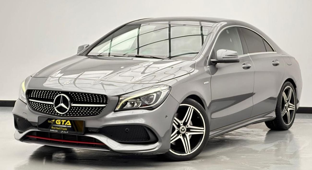 Mercedes Benz CLA250 2018 Mercedes-Benz CLA 250 4Matic Sport, Full Service History, GCC
