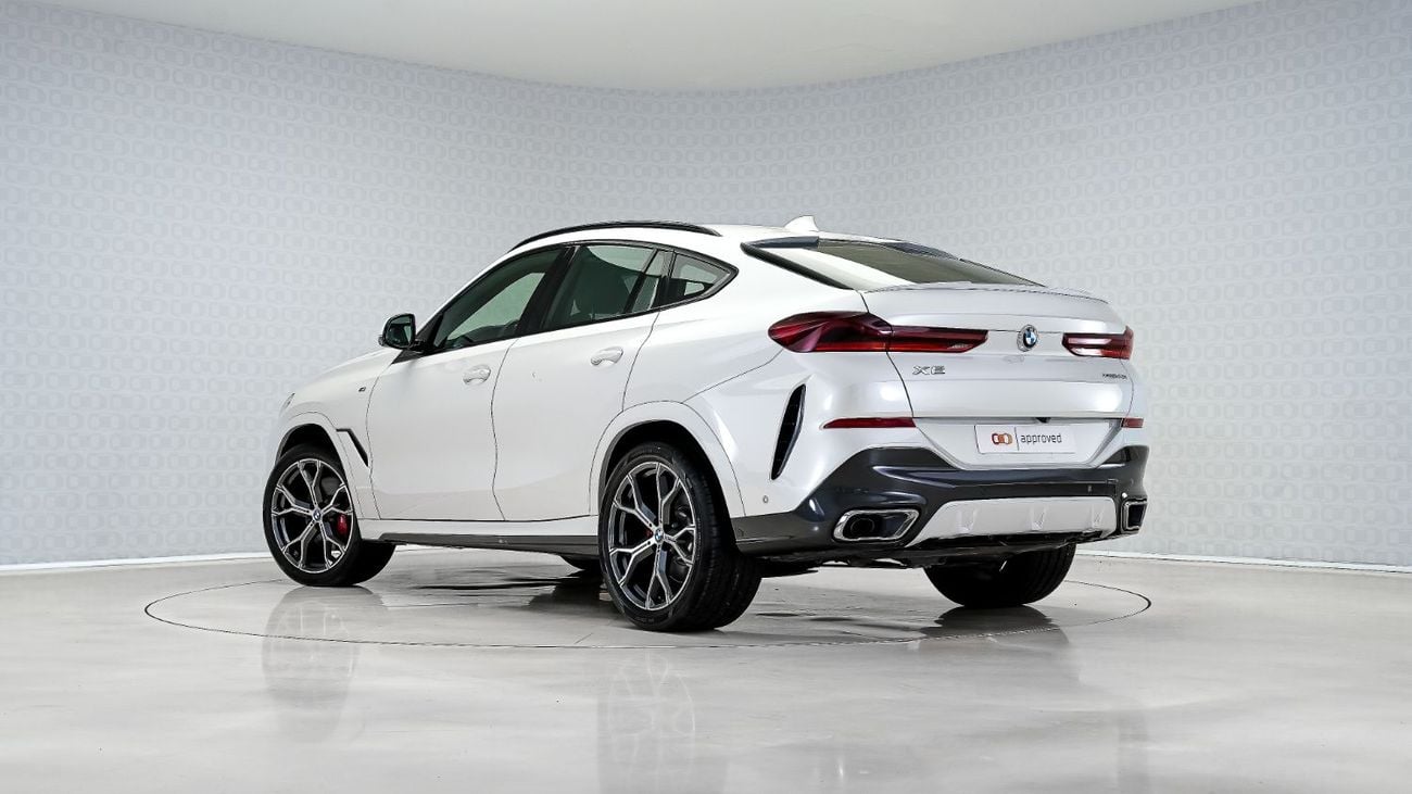 BMW X6 40i M Sport 3.0L | AED 3,537 PM | Up to 3 Years Warranty Unlimited | GCC