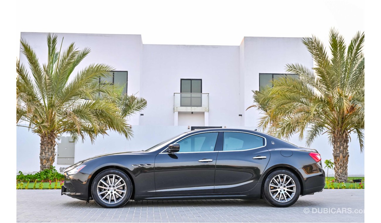 Maserati Ghibli S | 1,939 P.M | 0% Downpayment | Full Option | Low Mileage