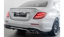 Mercedes-Benz E 63 AMG Std 2018 Mercedes-Benz E63s 4MATIC+