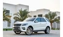 Mercedes-Benz ML 500 AMG - FREE 2 Years Warranty - AED 2,428 per month - 0% Downpayment