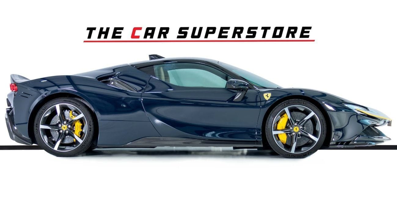 Ferrari SF90 Stradale Asseto Fiorano-Full Carbon Fiber Package-Racing Seats-4 Point Harnesses