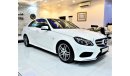 Mercedes-Benz E300 ORIGINAL PAINT ( صبغ وكاله ) Mercedes Benz E300 2014 Model!! in White Color! GCC Specs