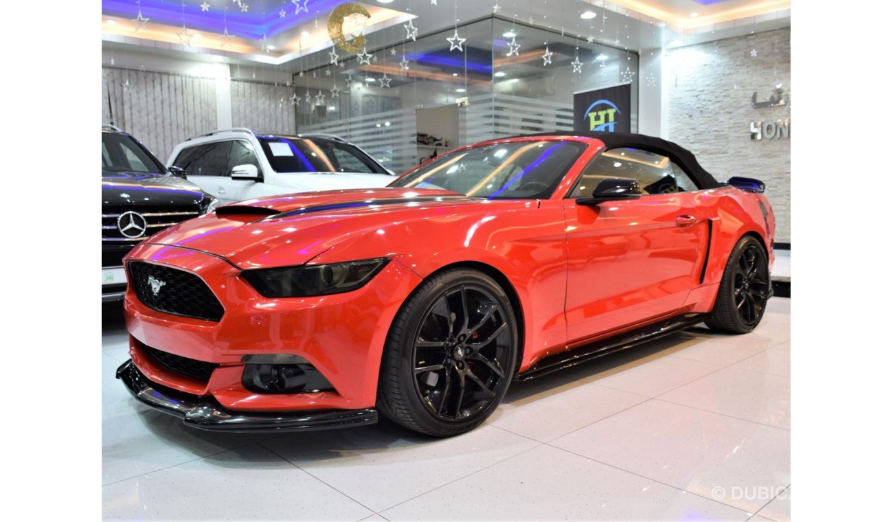 Ford Mustang EXCELLENT DEAL for our FORD Mustang ( ECO BOOST ) CONVERTIBLE 2015 Model!! in Red Color! American Sp