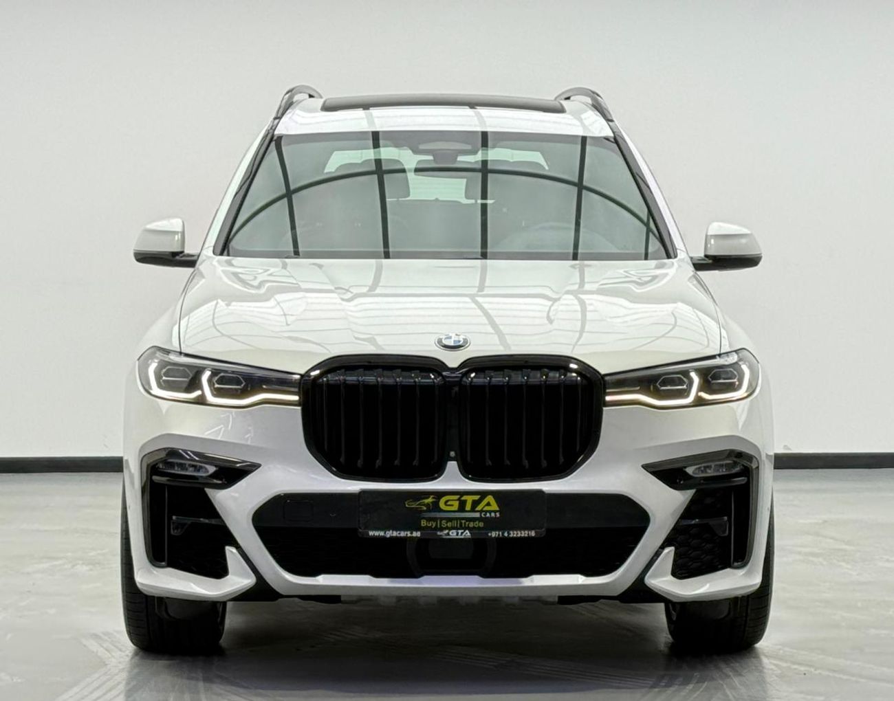 بي أم دبليو X7 2019 BMW X7 xDrive50i M-Sport, Warranty, Full BMW Service History, 7 Seater, Fully Loaded, GCC
