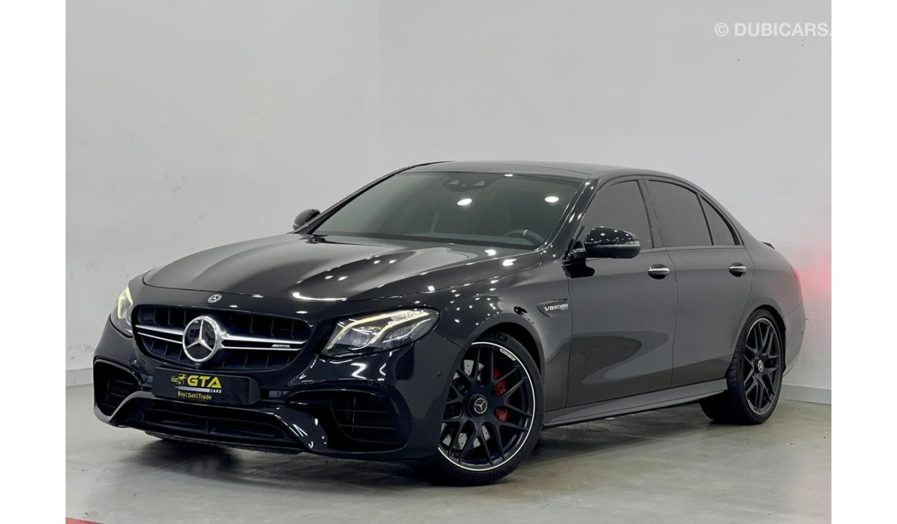 مرسيدس بنز E 63 AMG 2018 Mercedes Benz E63S, 2024 Mercedes Warranty, Full Mercedes History, GCC