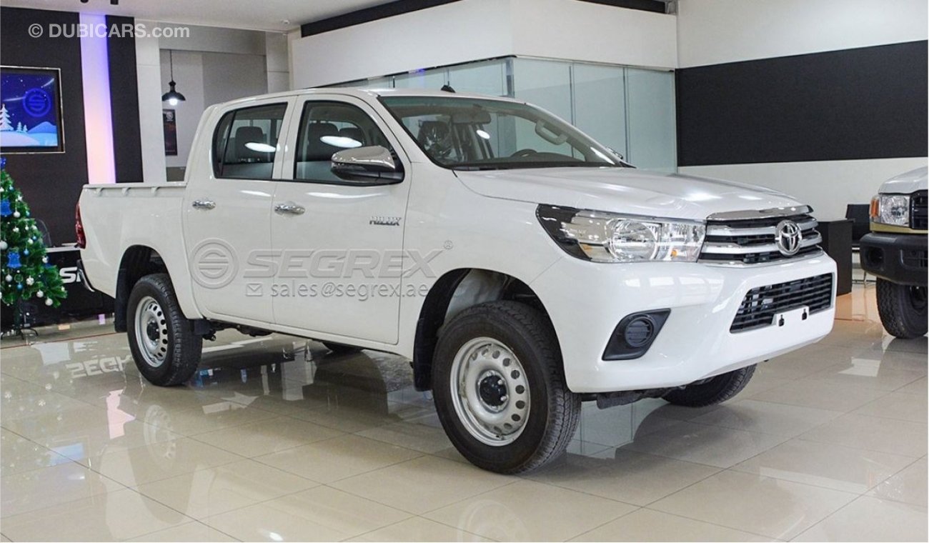 تويوتا هيلوكس DC 2.4L 4x4 M/T WITH MANUAL WINDOWS FOR EXPORT ONLY