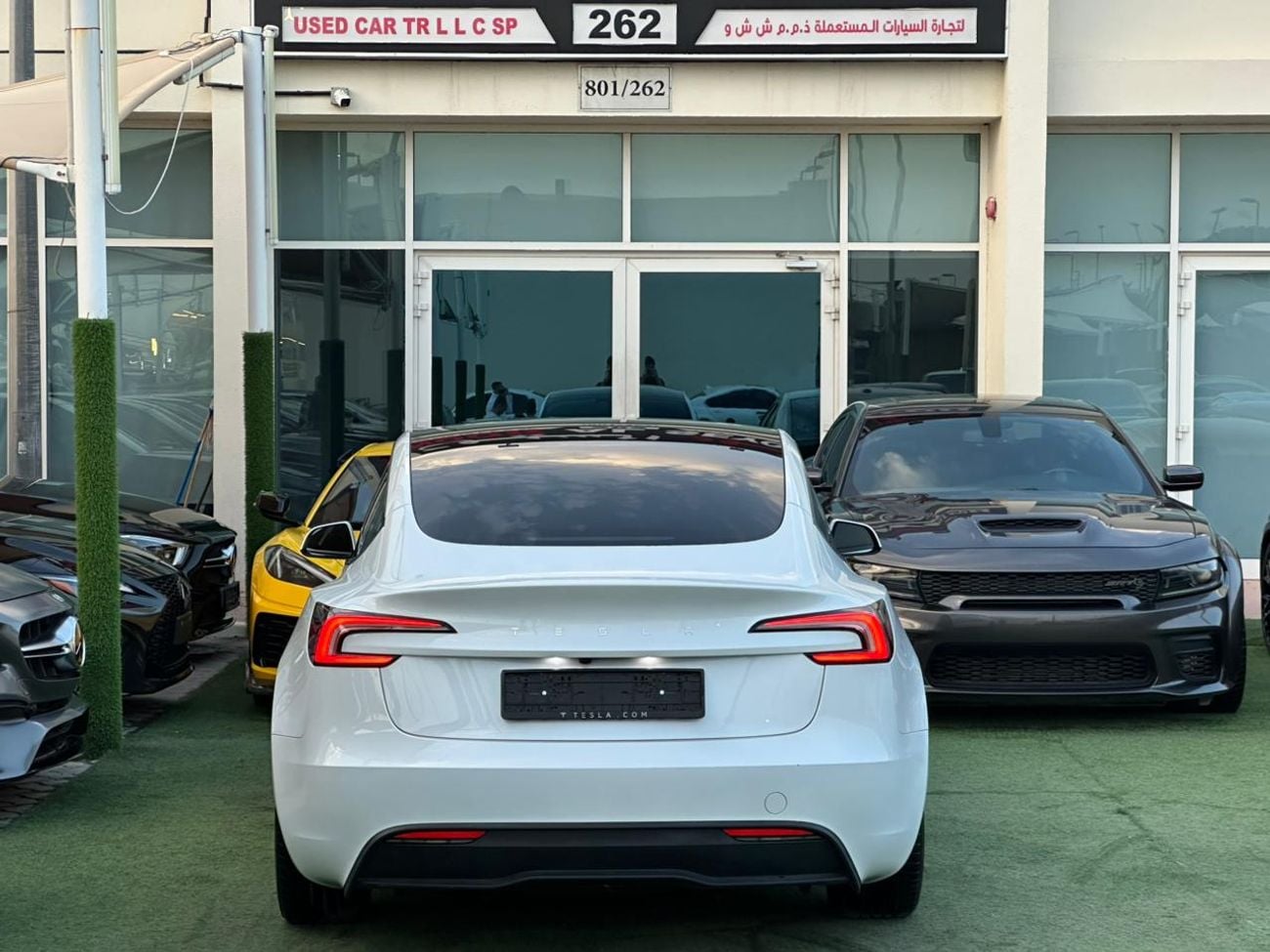 Tesla Model 3 TESLA MODEL  3STANDER 2024 GCC FULL OPTION ORIGINAL PAINT UNDER WARRANTY