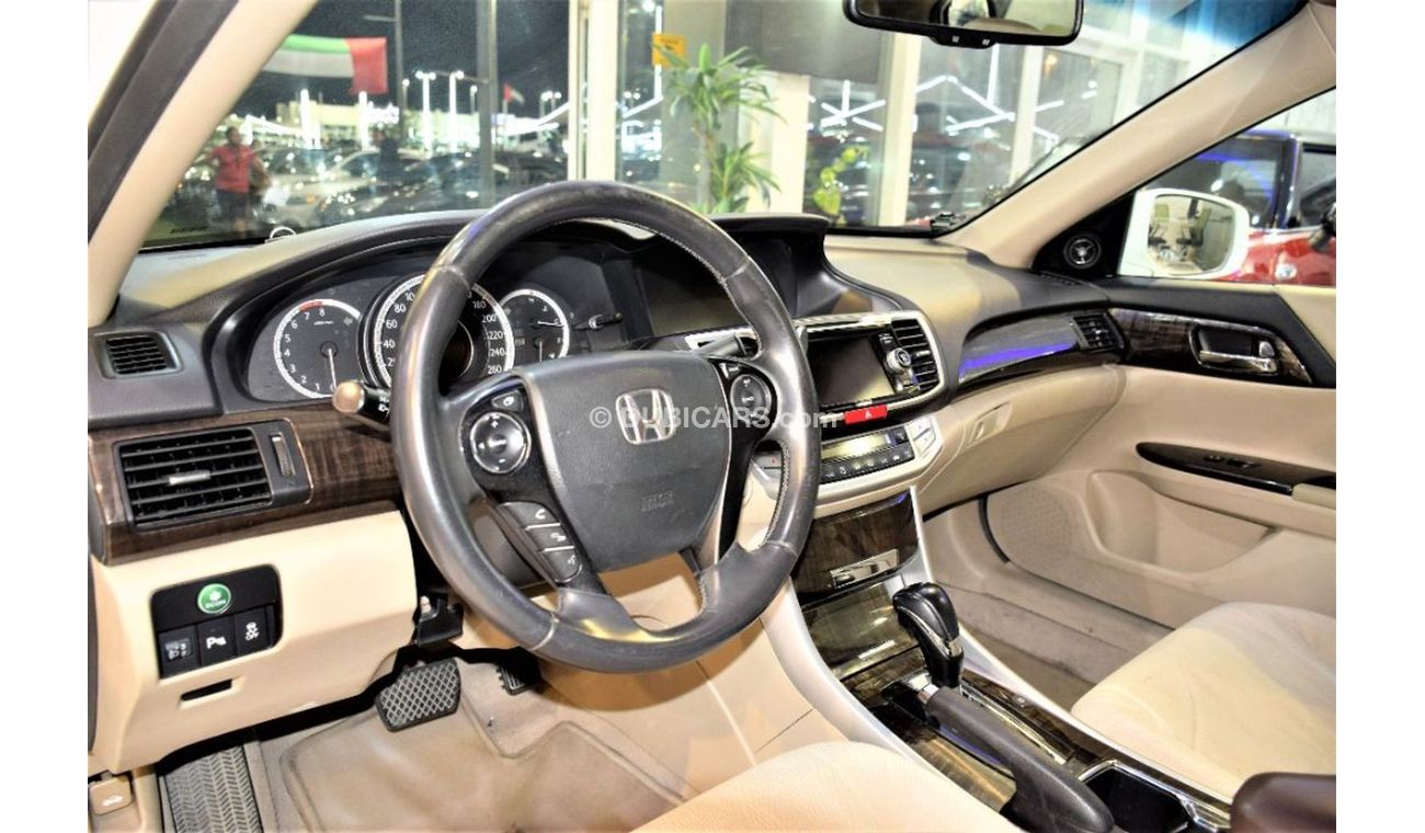 هوندا أكورد Amazing Honda Accord 2014 Model!! in White Color! GCC Specs