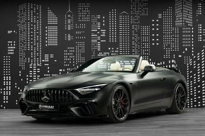 Mercedes Benz SL55 AMG MERCEDES | SL55 AMG | GCC SPECS | DEALER WARRANTY + SERVICE CONTRACT Roadster 4Matic+