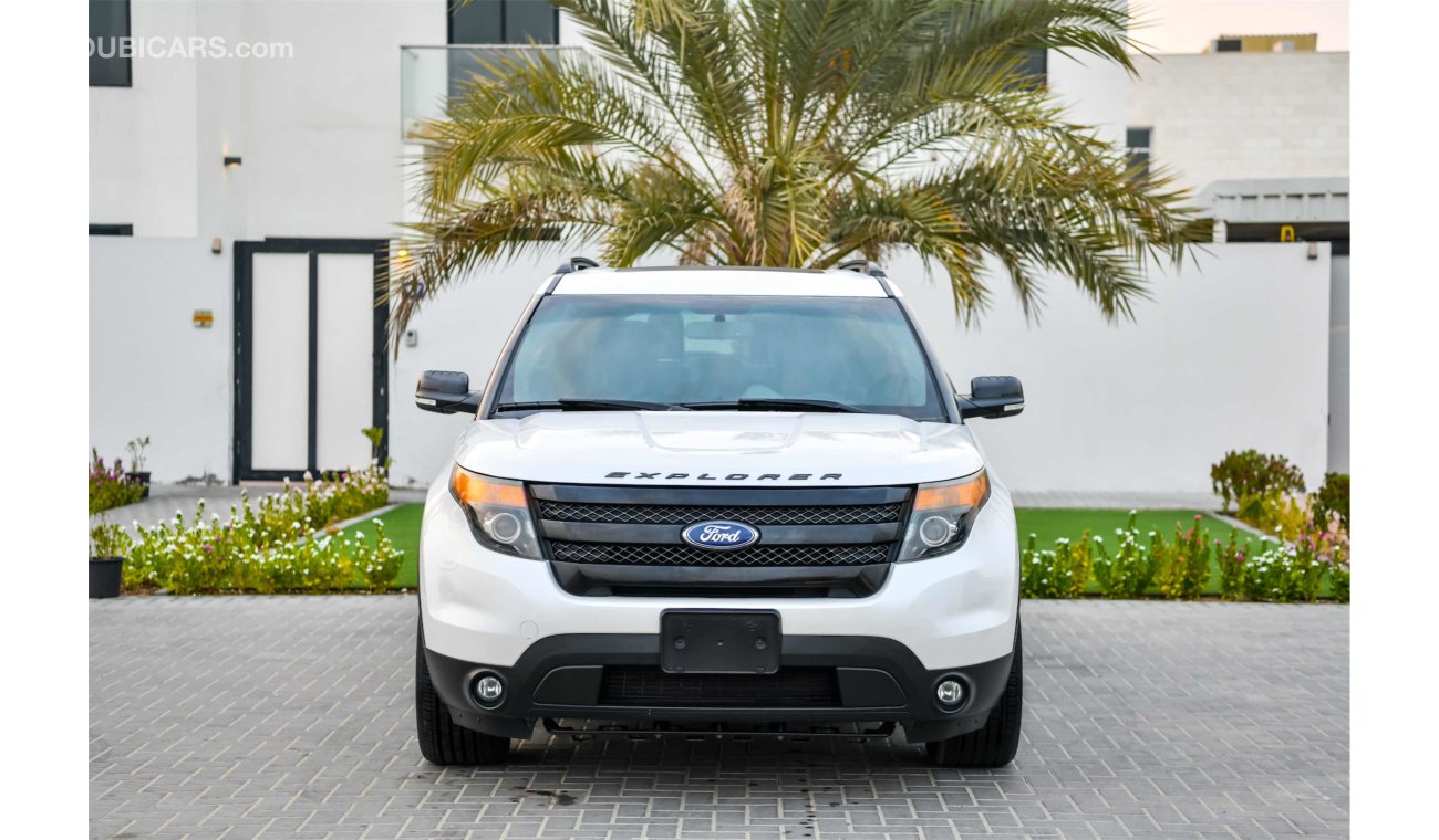 Ford Explorer Sport - Low Kms! - 2 years Warranty! - AED 1,743 Per Month - 0% DP