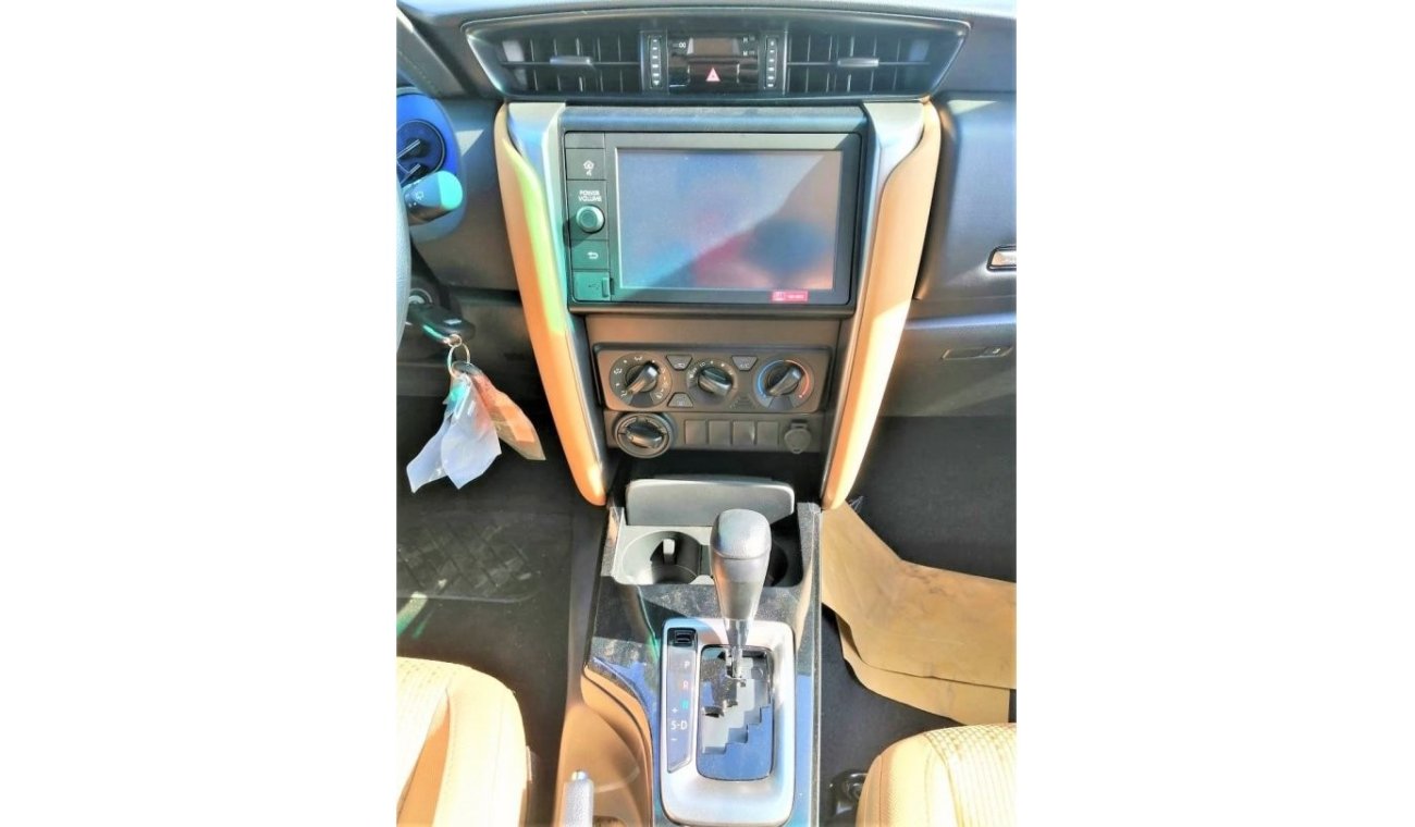 Toyota Fortuner with screen camera