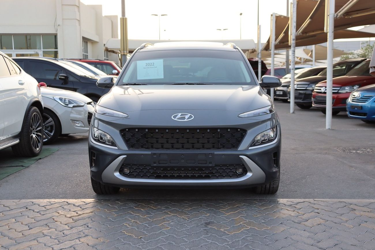 Hyundai Kona Smartstream 2.0L Hyundai Kona Full Option/ GCC / Free Accident/ 2022 / Under Warranty