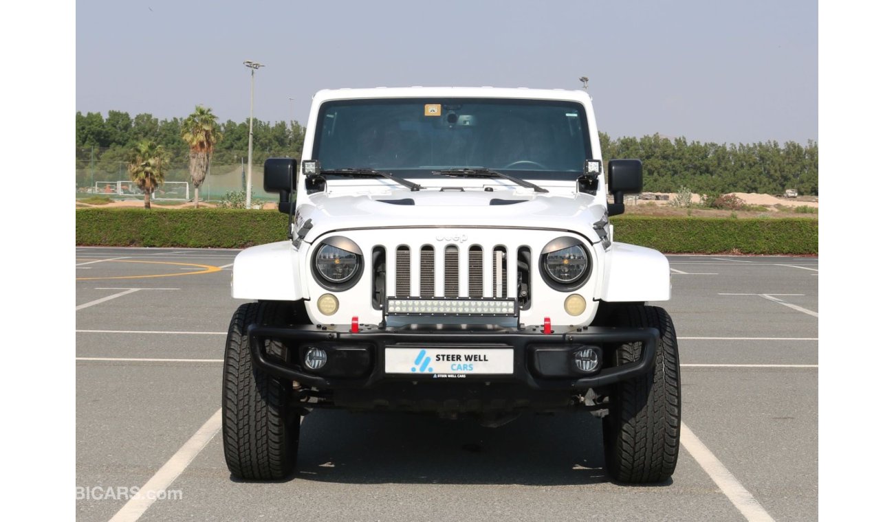 Jeep Wrangler 2016 | WRANGLER RUBICON SPECIAL DESIGN - 3.6L WITH GCC SPECS AND EXCELLENT CONDITION