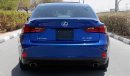 Lexus IS350 2014 F-Sport Package Pre-Owned GCC 3.5 L Cylinders V6 306 hp 54000 km Under Warranty &  Service