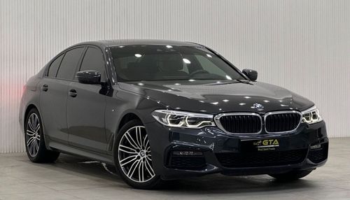 بي أم دبليو 530i M سبورت 2020 BMW 530i M-Sport, October 2025 BMW Warranty + Service Pack, Full Options, Low Kms, GCC